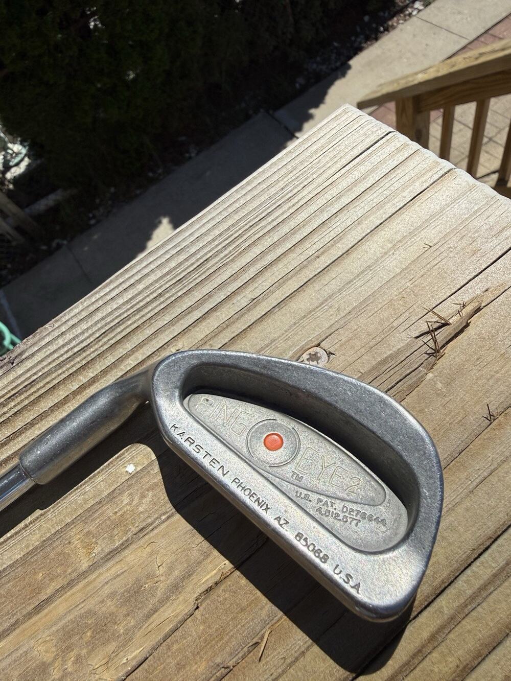 Vintage PING Eye 2 4 Iron — Left-Handed LH — Orange dot — Made in USA